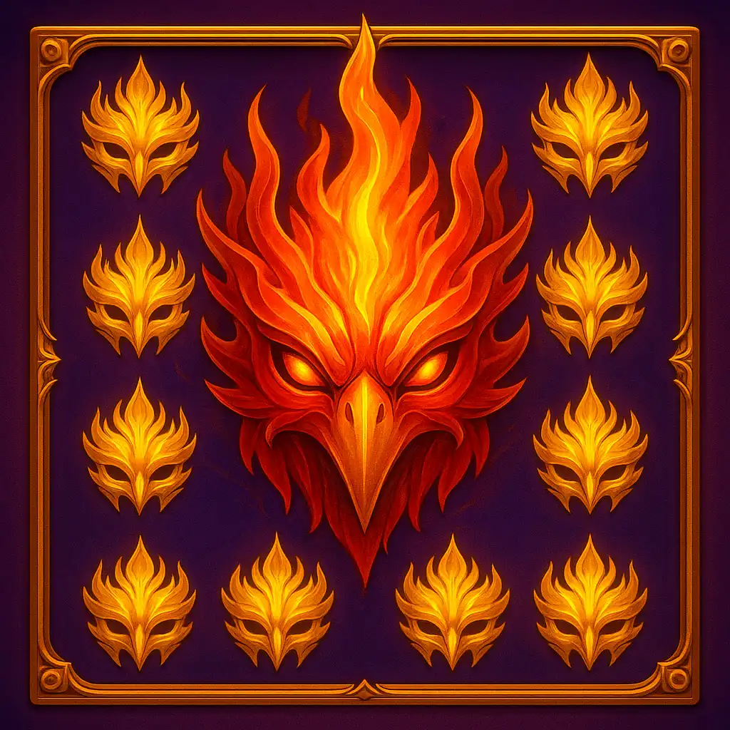 9 Masks Of Fire slot game artwork