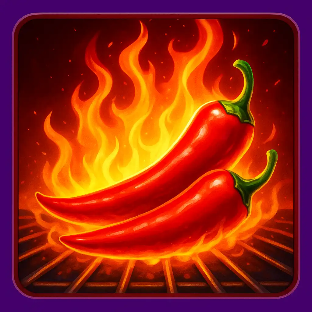 Chilli Heat Spicy Spins slot game artwork